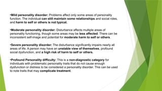 Nursing Management of paranoid Personality Disorders | PPTX
