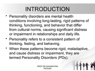 Comprehensive Overview of Personality Disorders: Types, Symptoms, and ...