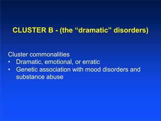 PERSONALITY DISORDERS.pdfggggggbvbbbbbbbbbbbbbbbb | PDF