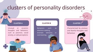 BEHIND THE MASK: PERSONALITY DISORDERS. PPT | PPTX