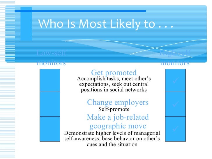 Personality, perception and attitudes