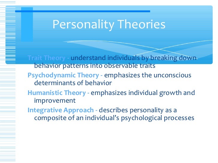 Personality, perception and attitudes