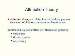 Understanding Personality, Perception, and Attribution: Insights for ...