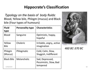 PERSONALITY: HUMAN LIFE AND STYLE FOR BEING | PPT