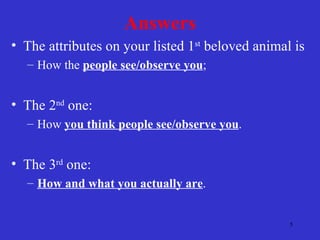 Personality test | PPT