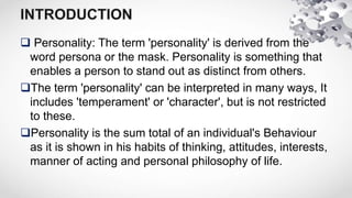 Personality Test
