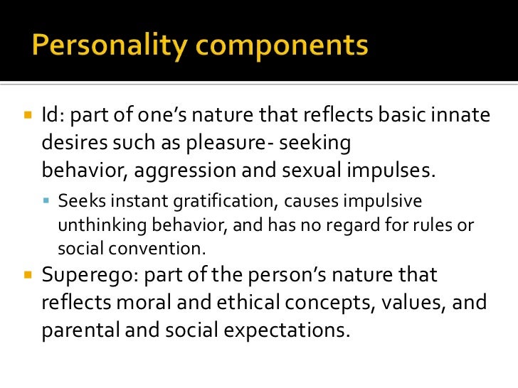 Personality determinants
