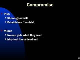 Personality types and styles of conflict management | PPT
