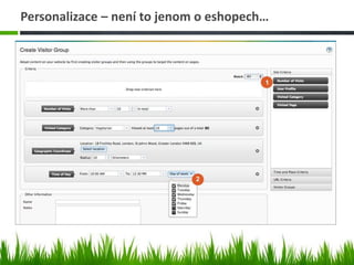 Personalizace – není to jenom o eshopech…
 