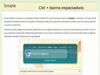 Ctrl + barrra espaciadora
 