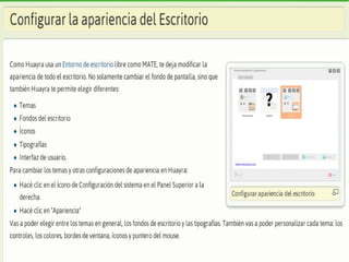 Personalizar escritorio