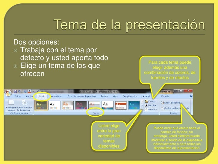 presentación power point