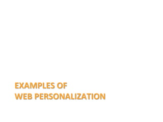 Why is Real Time Personalization a
‘Must’ rather than a ‘Nice to Have’?
User related data;
- Users’ interests
- Shopping t...