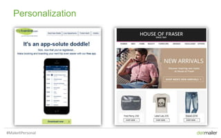 30 Personalization30
Personalization
#MakeItPersonal
 