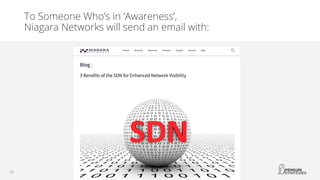 To Someone Who’s in ‘Awareness’,
Niagara Networks will send an email with:
 