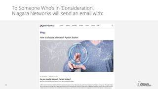 To Someone Who’s in ‘Consideration’,
Niagara Networks will send an email with:
 
