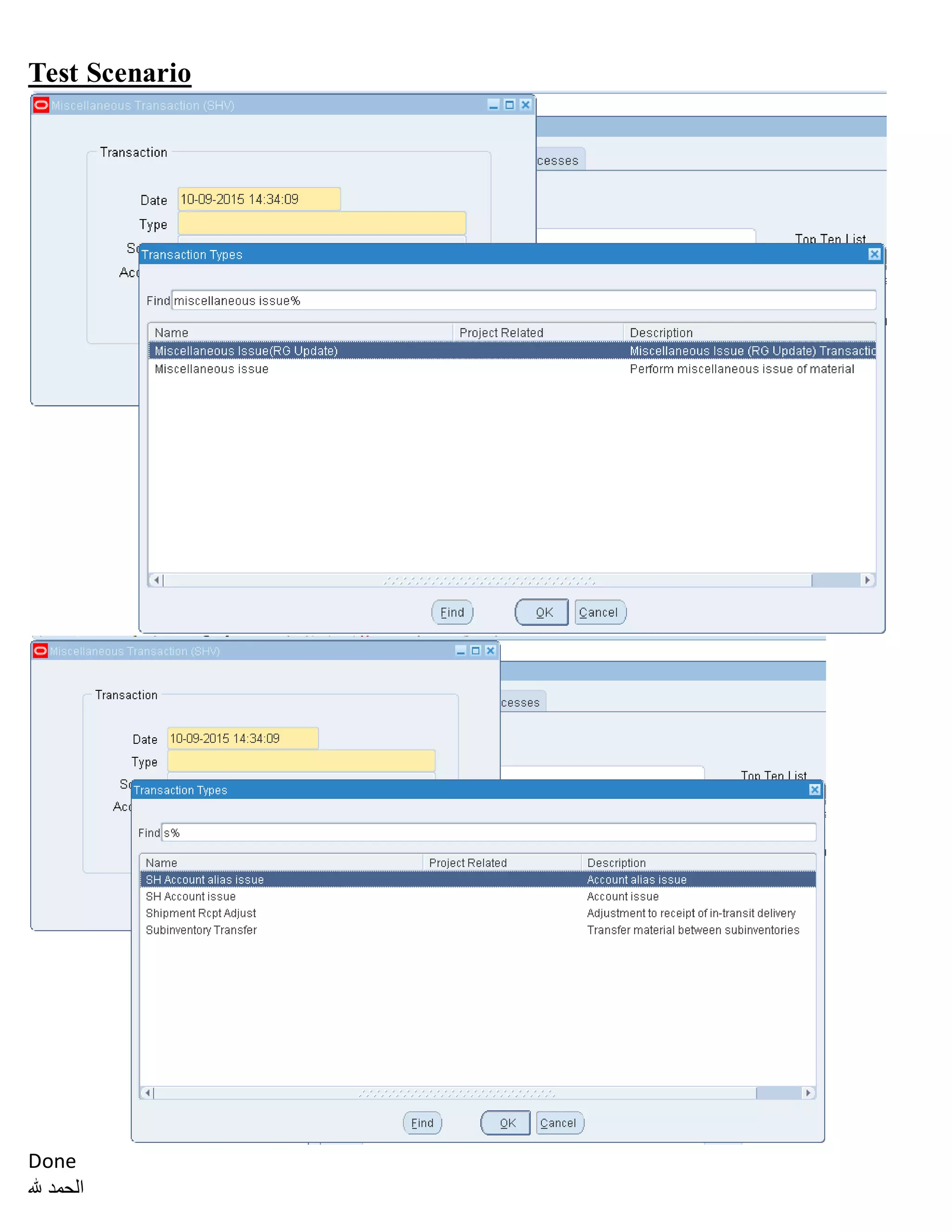 Personalization how to restrict transaction type list of values | DOCX