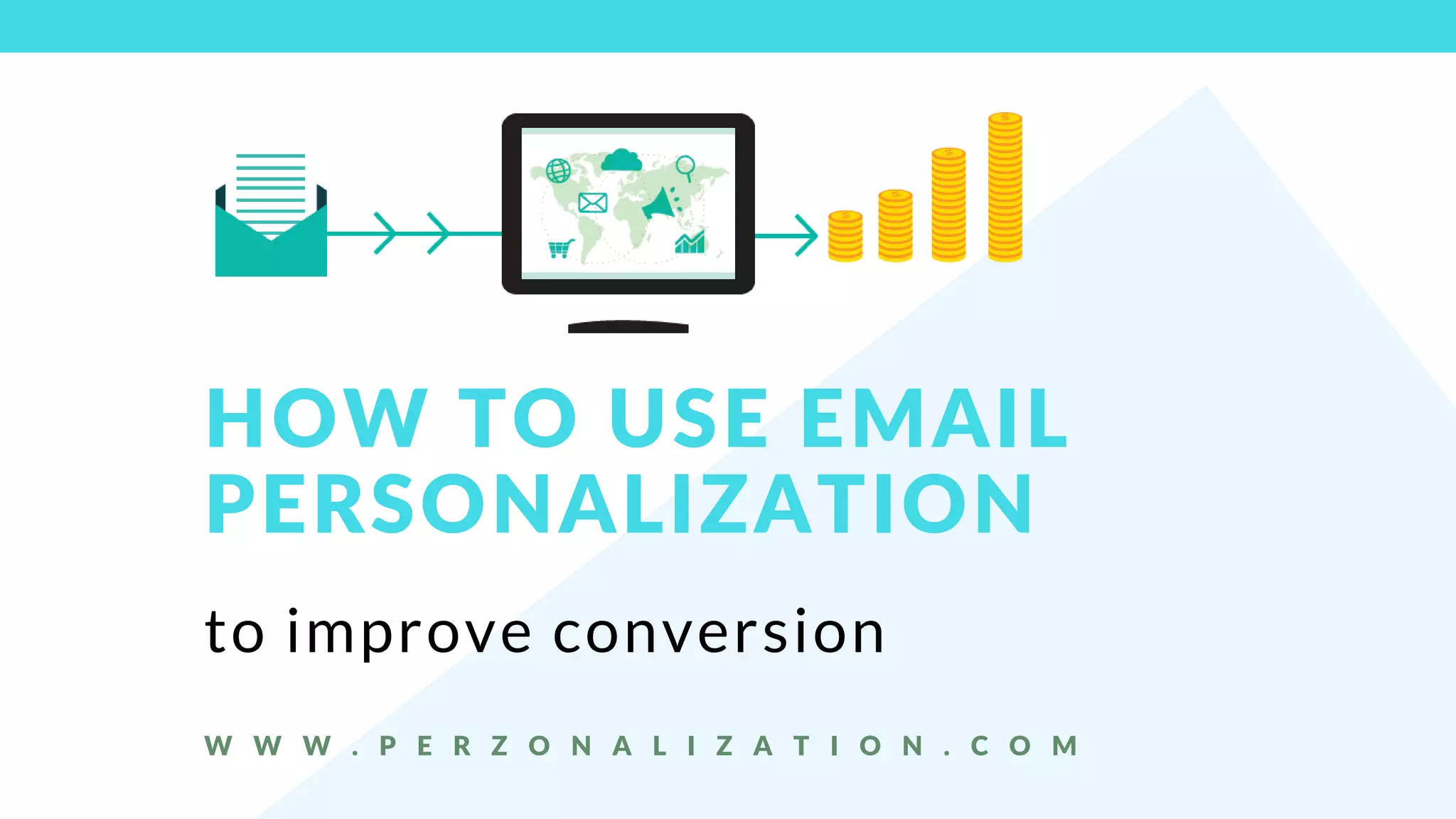 W W W . P E R Z O N A L I Z A T I O N . C O M
to improve conversion
HOW TO USE EMAIL
PERSONALIZATION
 