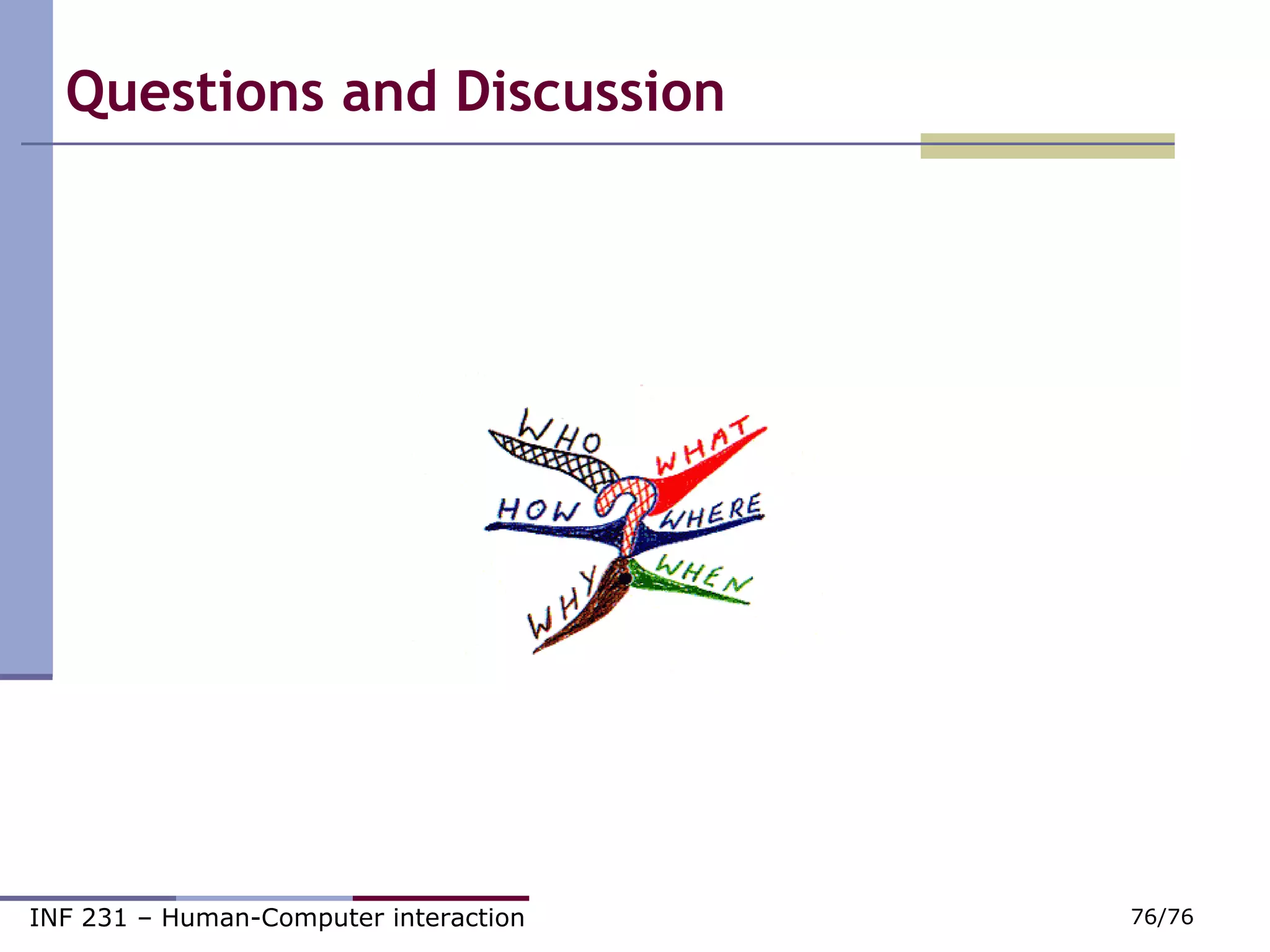 Questions and Discussion 