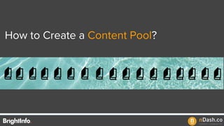 How to Create a Content Pool?
 