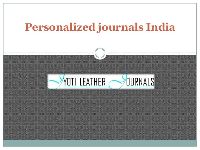 personalized journals india