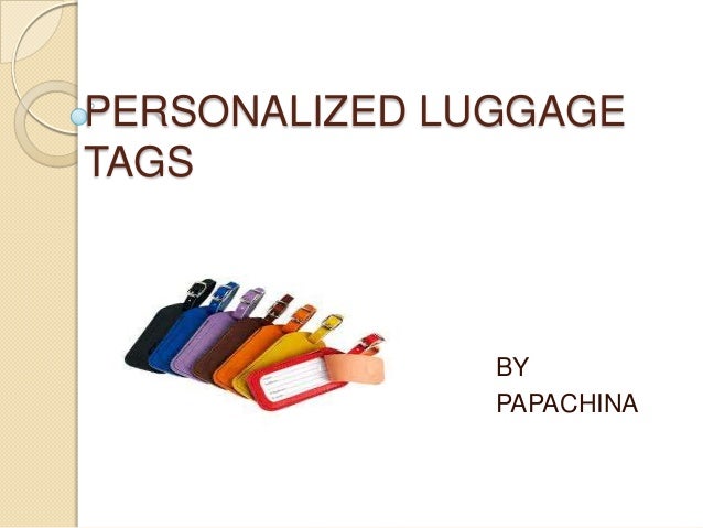 unique luggage tags personalized