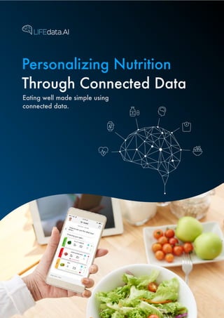 Eating well made simple using
connected data.
Personalizing Nutrition
Through Connected Data
 