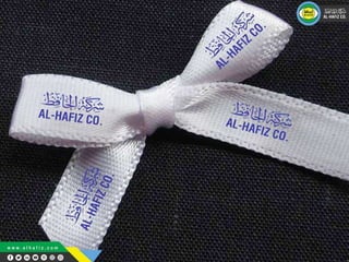 Personalized ribbon printing | alhafiz Kuwait 