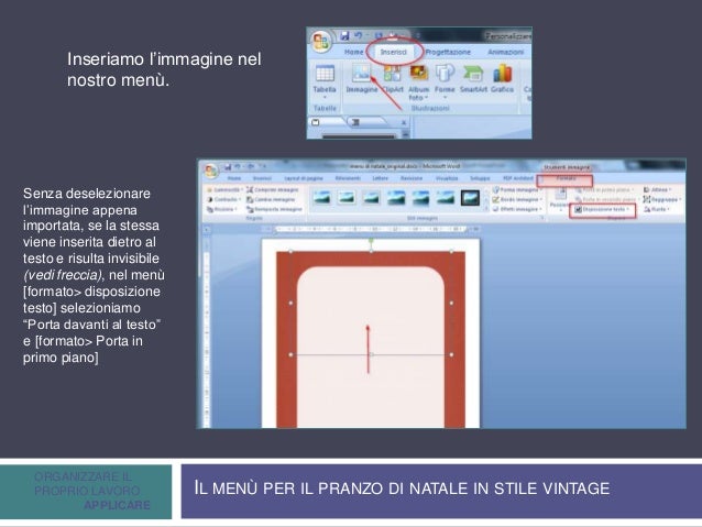 Personalizzare Un Template Di Word Il Menù Per Il Pranzo