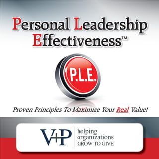 Personal Leadership Effectiveness™   Page | 1
 