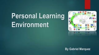 Personal Learning
Environment
By Gabriel Marquez
 
