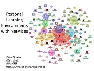 Personal Learning Environments with NetVibes Stan Skrabut @skrabut #UWCES http://www.slideshare.net/skrabut 