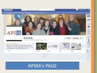 APIBA’s PAGE
 