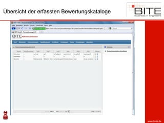 Übersicht der erfassten Bewertungskataloge




                                             www.b-ite.de
 