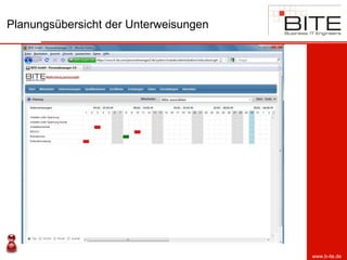 Planungsübersicht der Unterweisungen




                                       www.b-ite.de
 