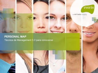 Técnica de Management 3.0 para conocerse
PERSONAL MAP
 