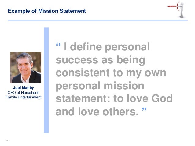 personal mission statement examples define personal mission statement