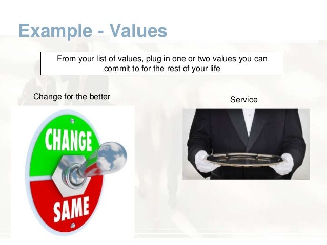 developing personal mission statement