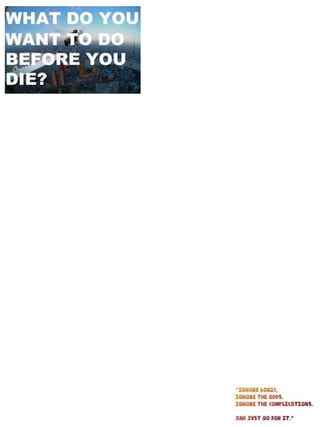 Personal Mission Statement Workbook 