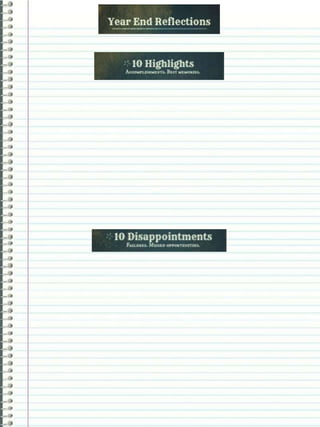 Personal Mission Statement Workbook 