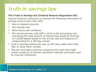 The truth in savings law requires that financial institutions forex trading blog singapore trip