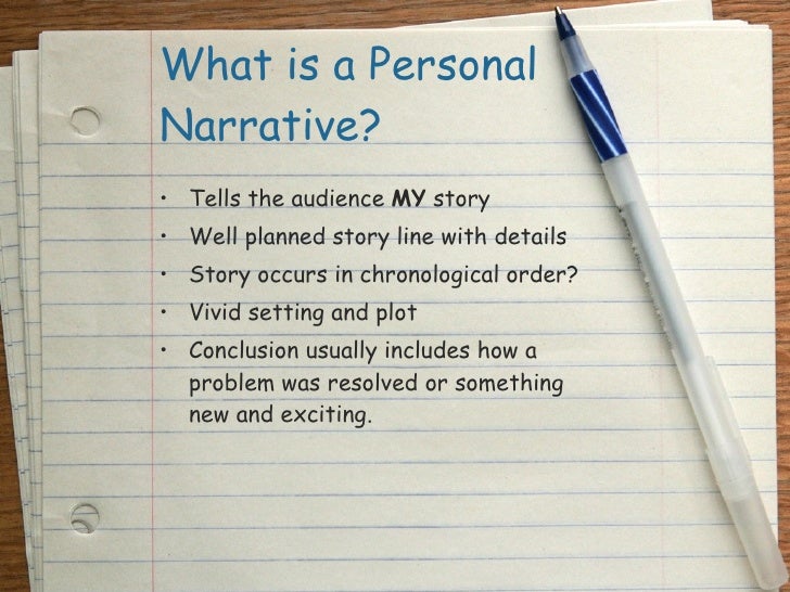 conclusion for personal narrative