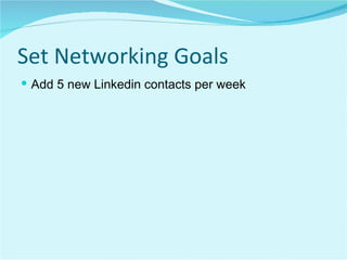 Personal Networking | PPT