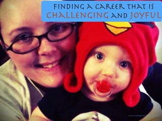 Finding a career that is
challenging and joyful
Photo Contributed by Kandice Wolf
 