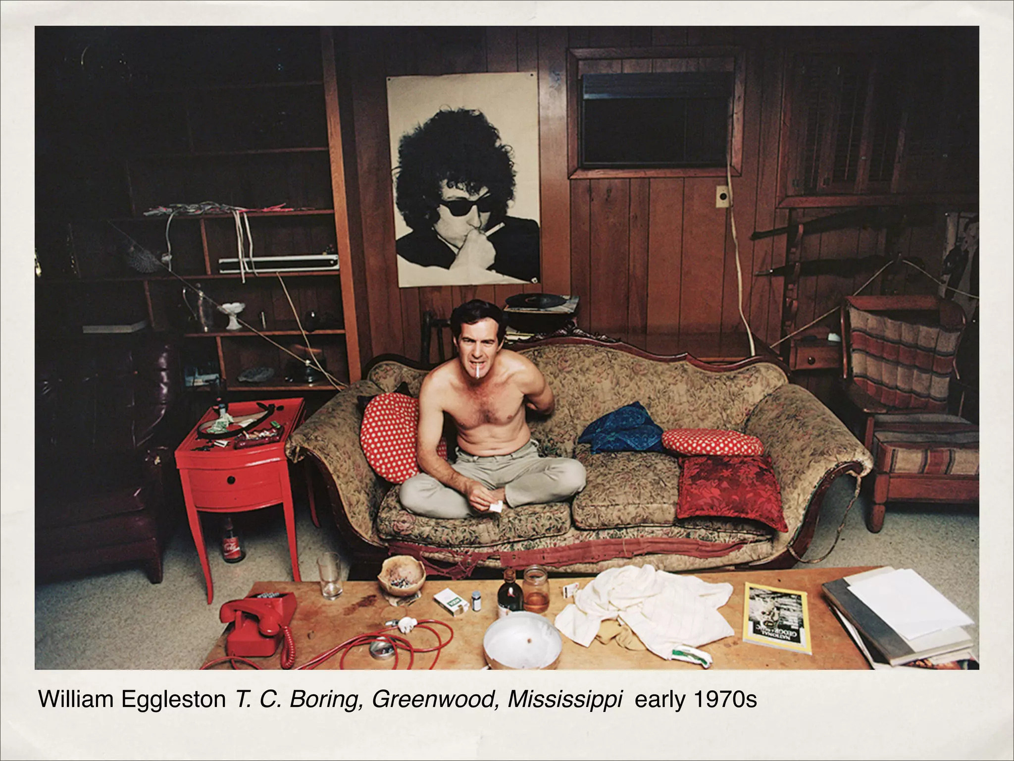 William Eggleston T. C. Boring, Greenwood, Mississippi early 1970s
 