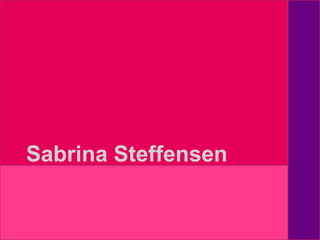 Sabrina Steffensen 