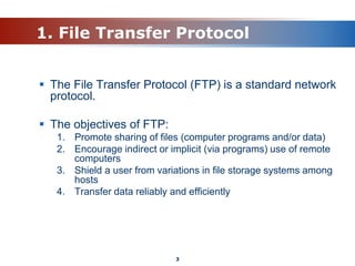File Transfer Protocol | PPT