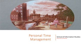 Personal Time
Management
 