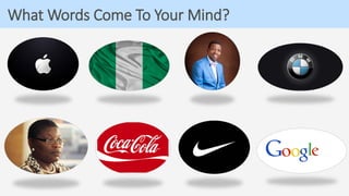 What Words Come To Your Mind?
 