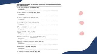 Personal Pronouns and Verb to be - A1 level | PDF